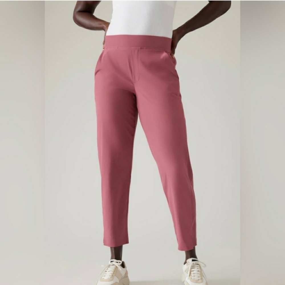 Athleta Pink Ankle Pants